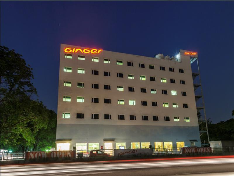 Red Fox Hotel, Chandīgarh المظهر الخارجي الصورة